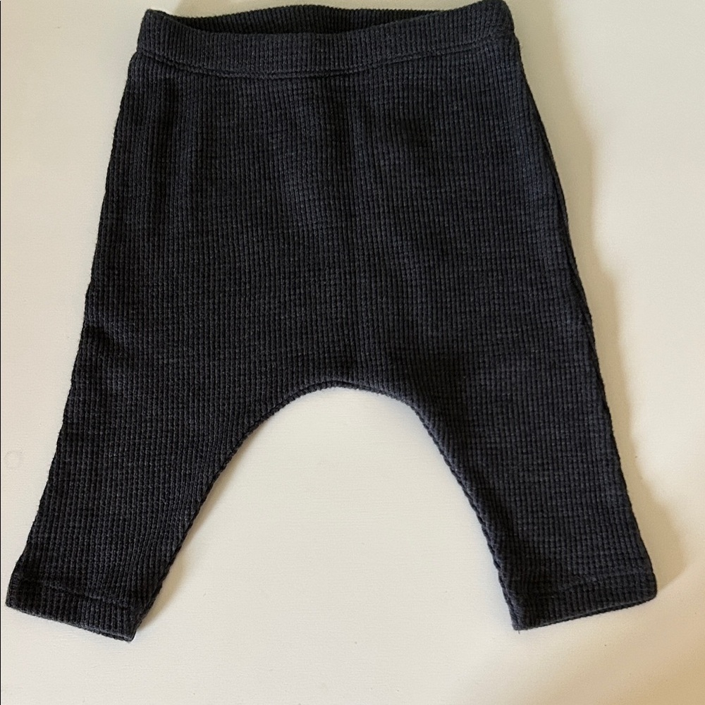 Old Navy Charcoal Ribbed Baby Pants